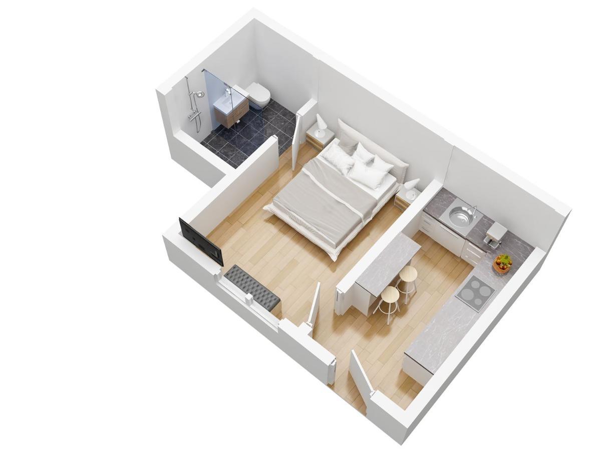 The Little Apartment - Self Check-In Apartment Near East Midlands Airport كيغوورث المظهر الخارجي الصورة